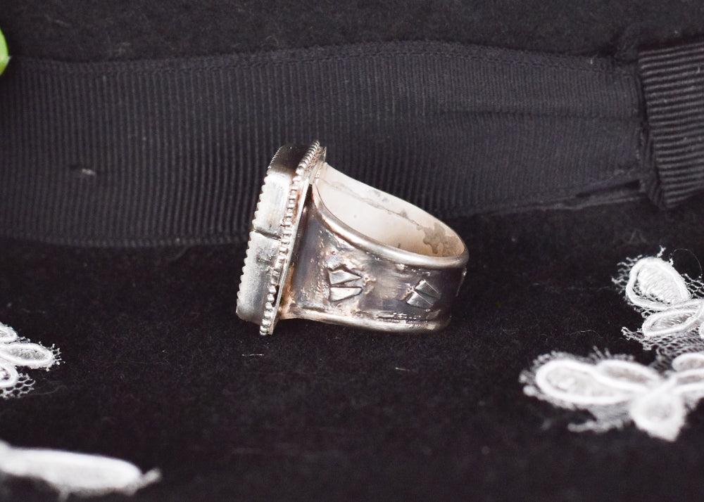 Deer Track Comfort Ring