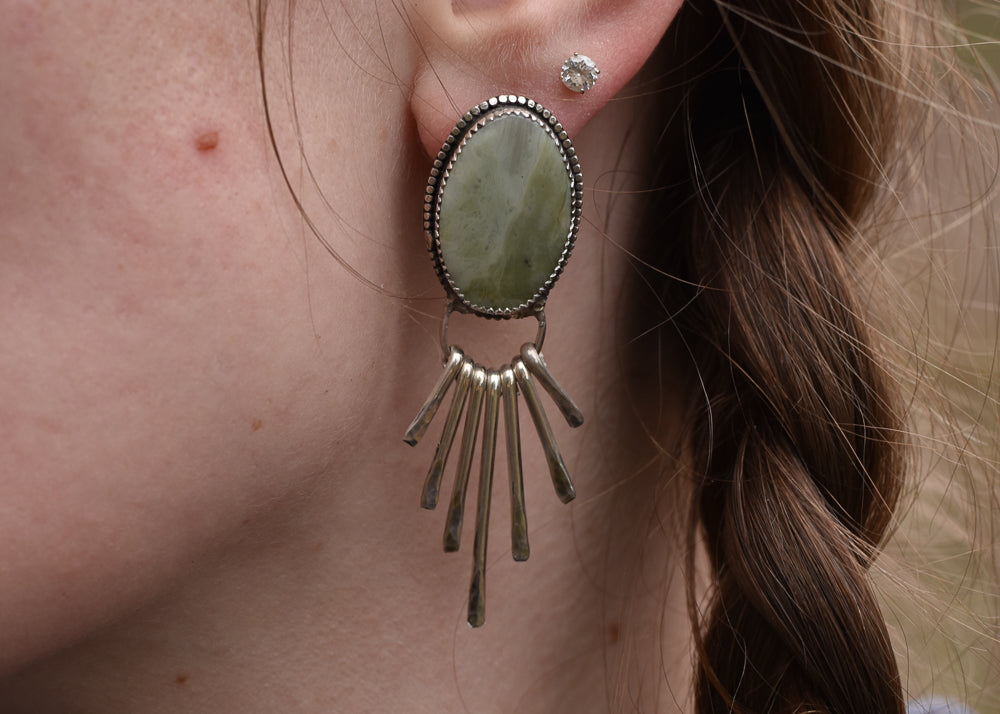 Serpentine Dangle Earrings
