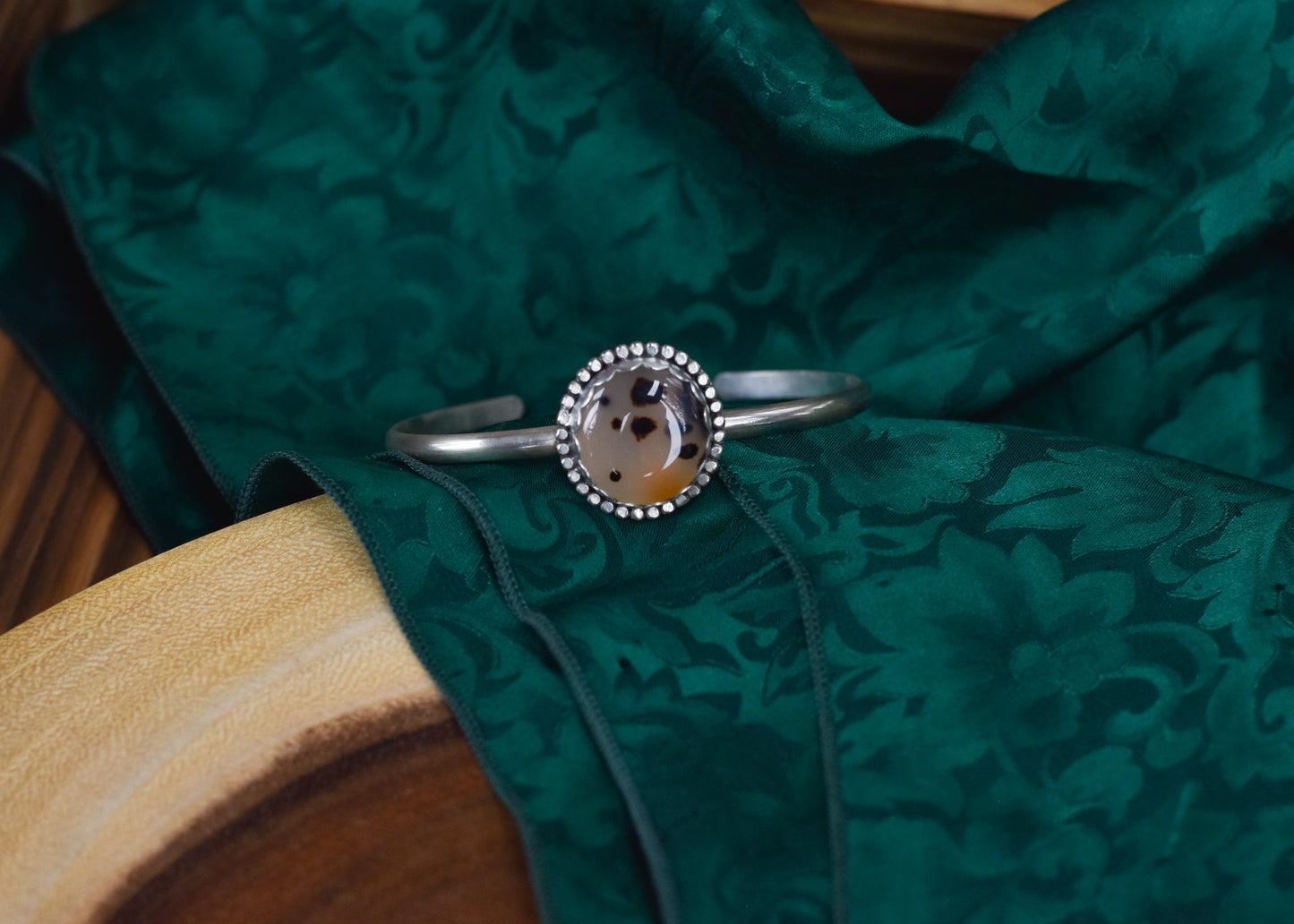 Montana agate cuff