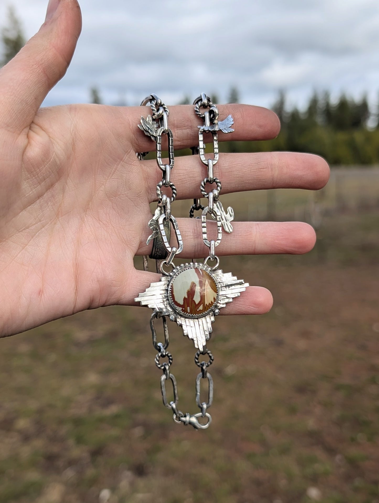 Owyhee Desert Charm Necklace