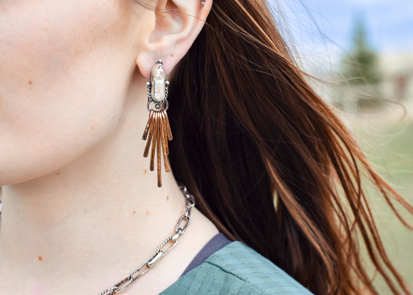 Mixed Pearls Earrings