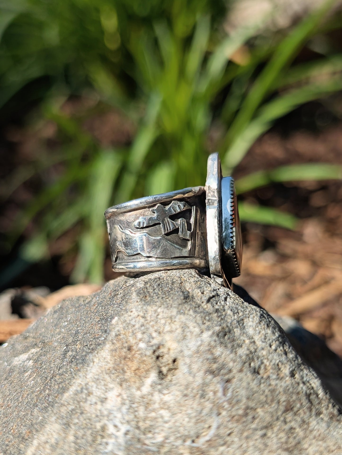 Owyhee Shadow Desert Band Ring