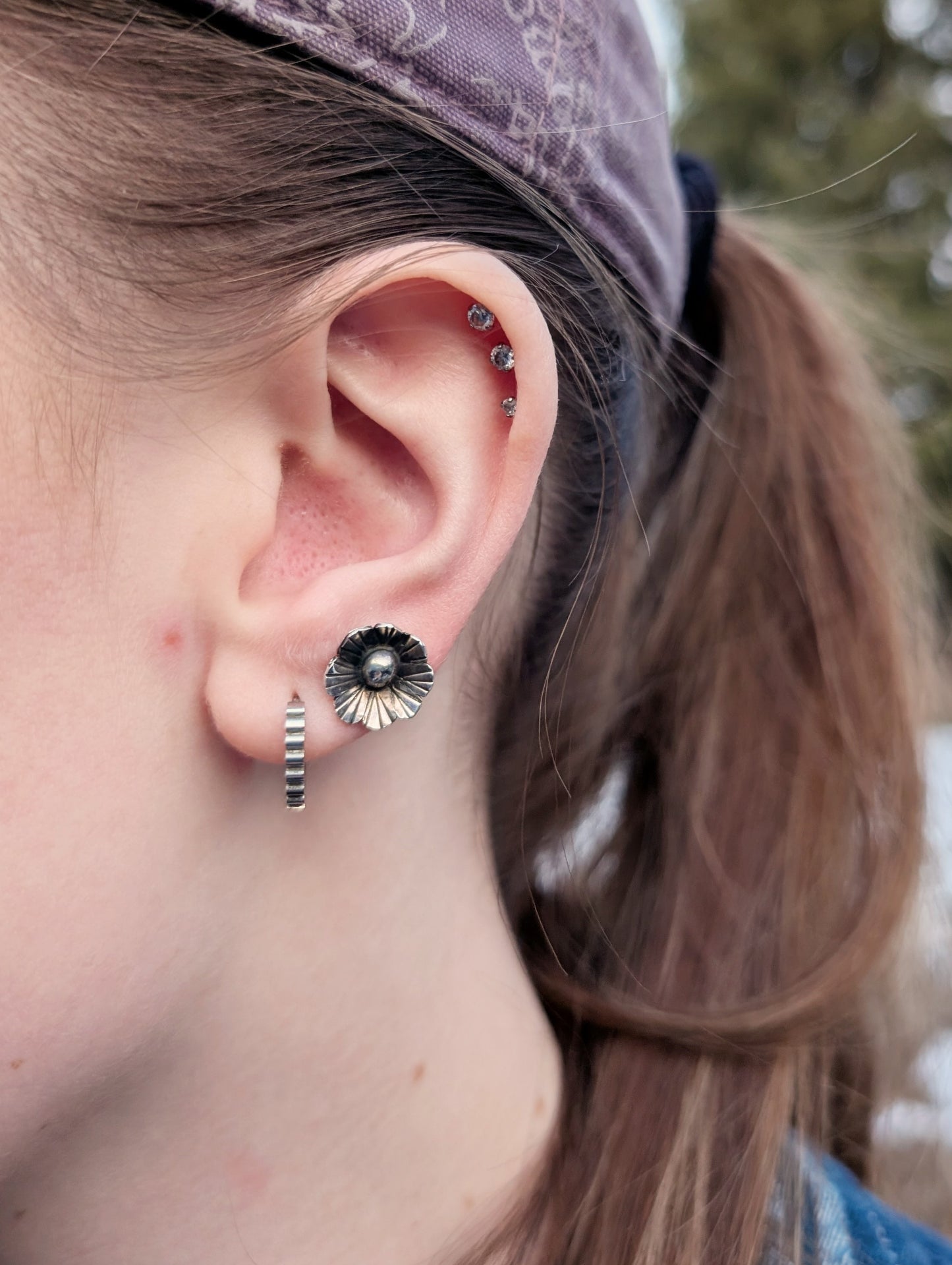 Flower Studs