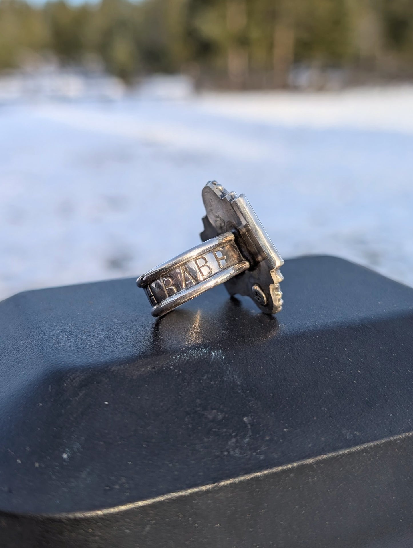 Bookish Babe Ring