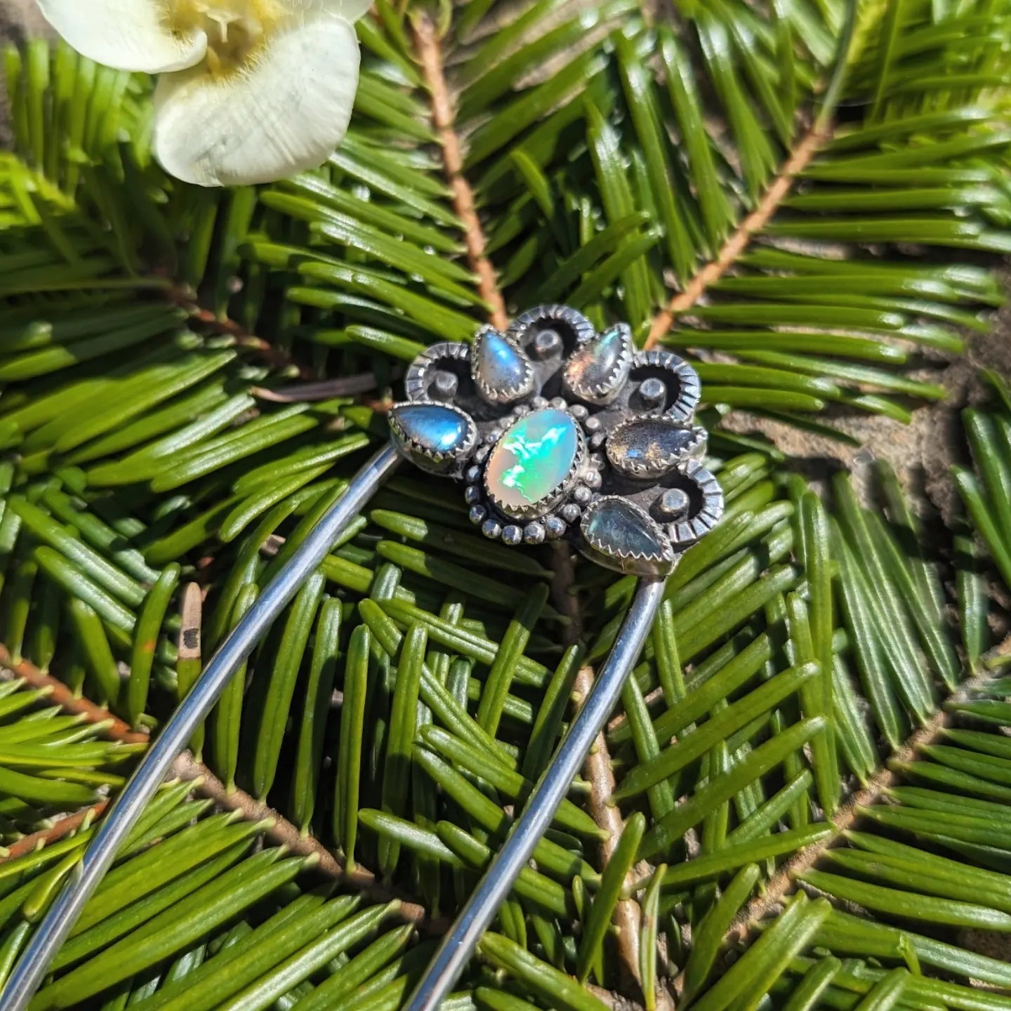 Opal Hair Fork
