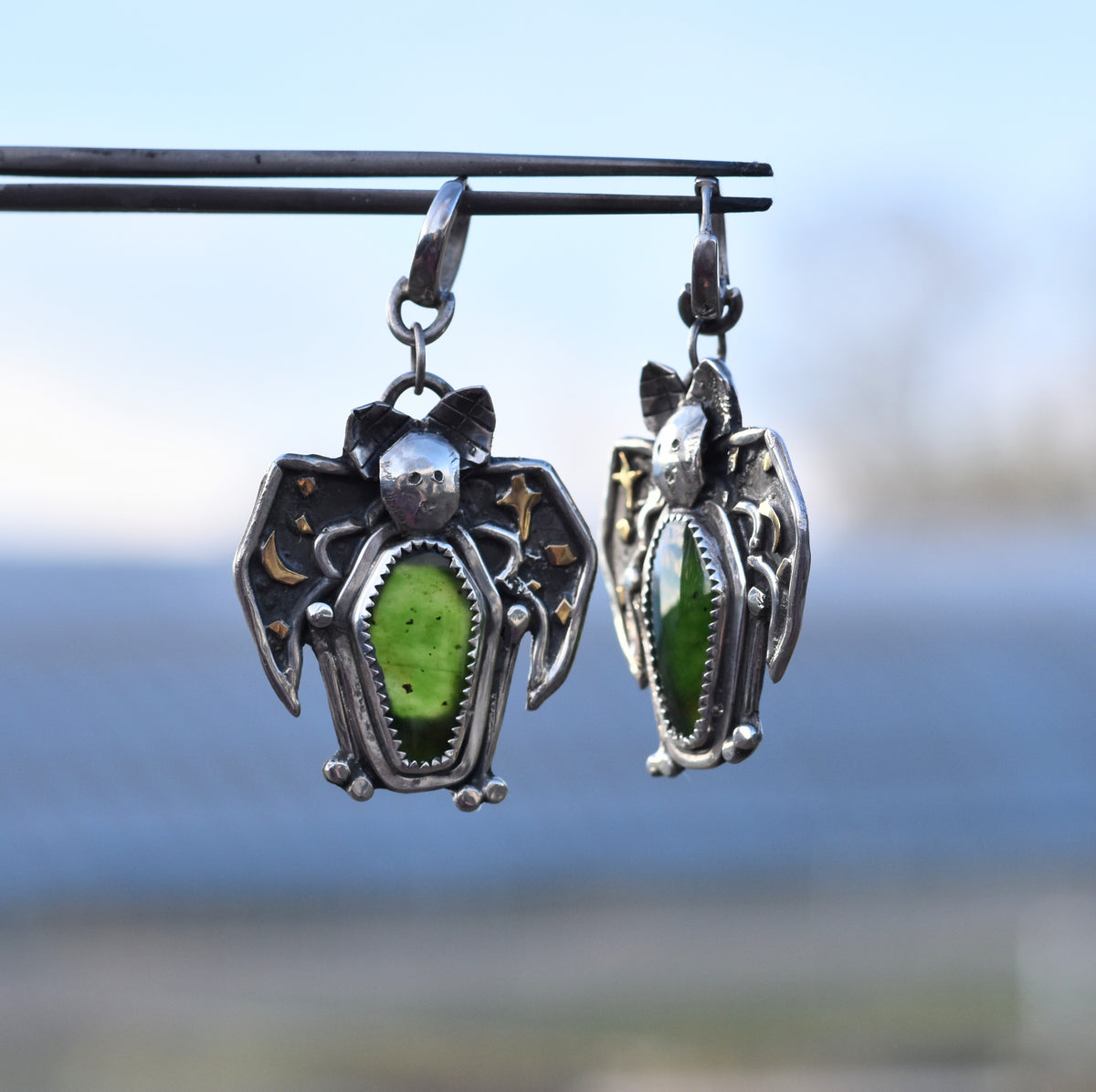 Batty earrings