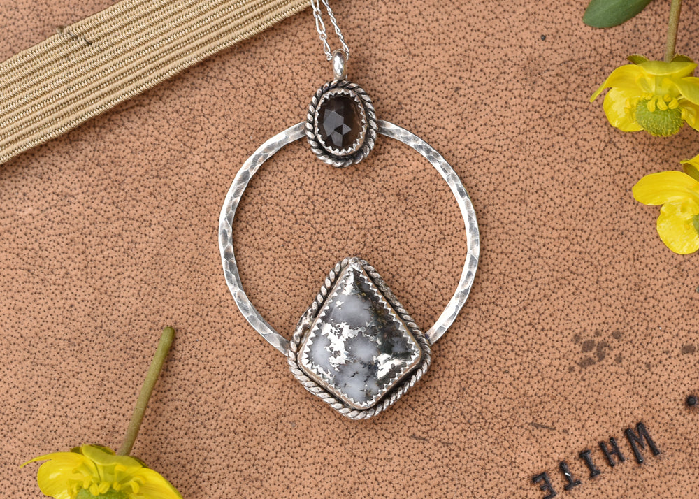 Mohawkite Circle Pendant