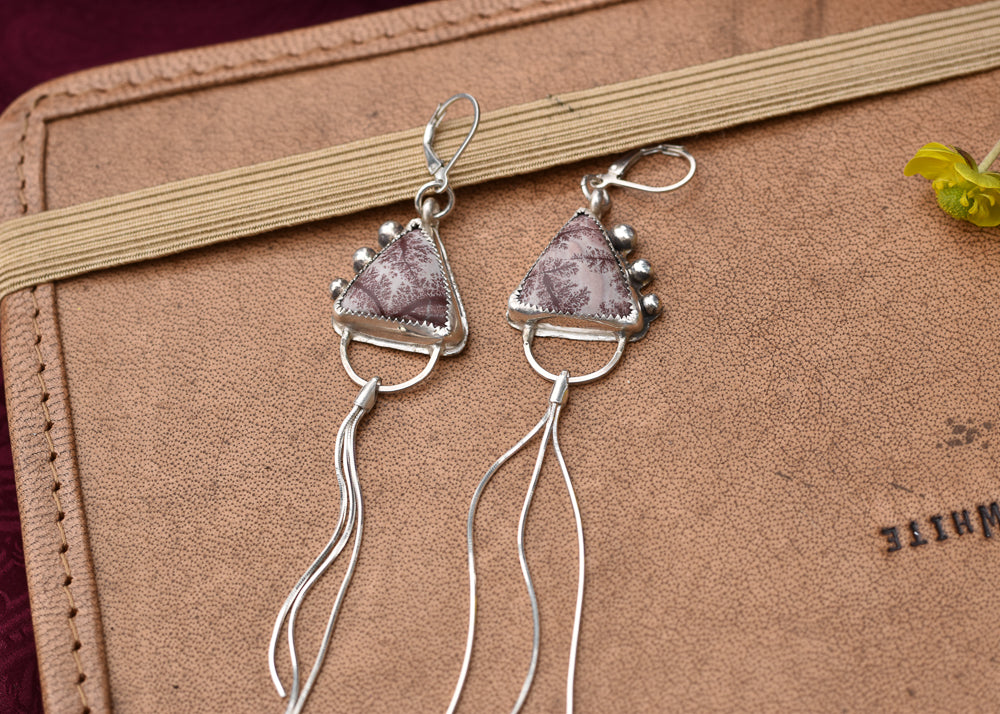 Dendritic Duster Earrings