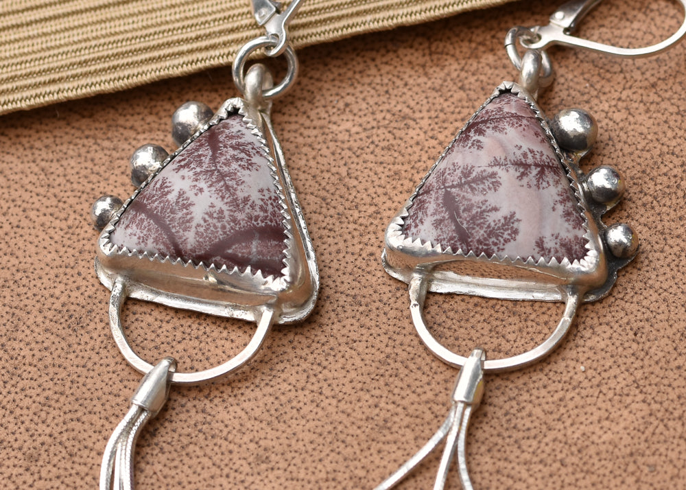 Dendritic Duster Earrings