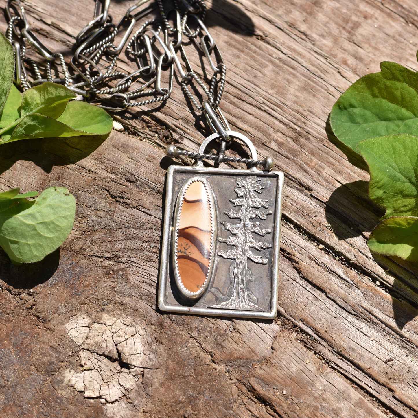 Deschutes and Pine Necklace