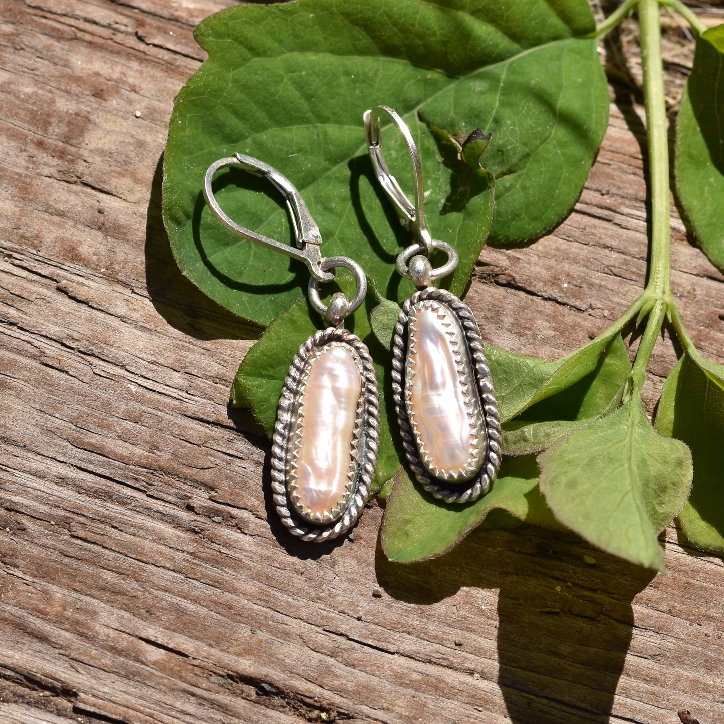 Peaches and Cream Earrings