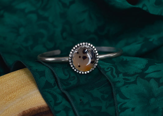Montana agate cuff