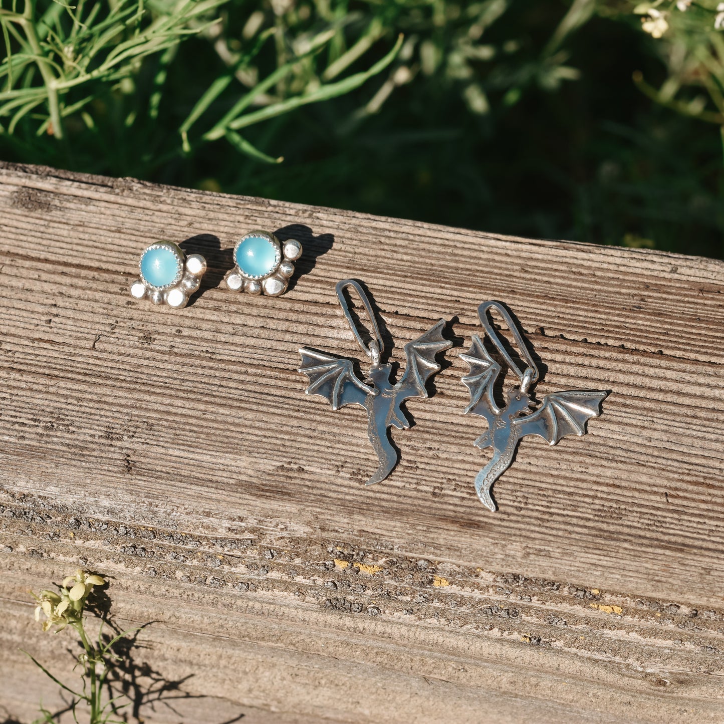 Dragon Jacket Earrings