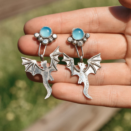 Dragon Jacket Earrings