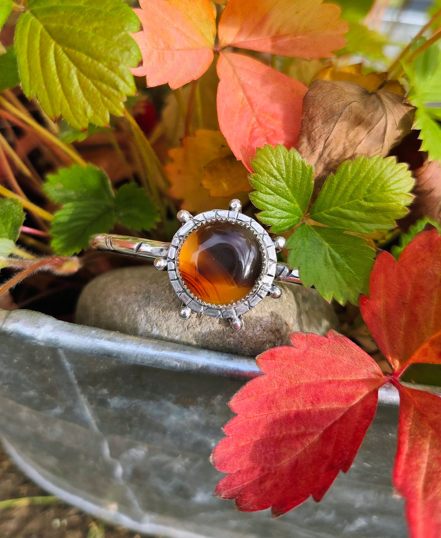 Montana Agate Direction Cuff