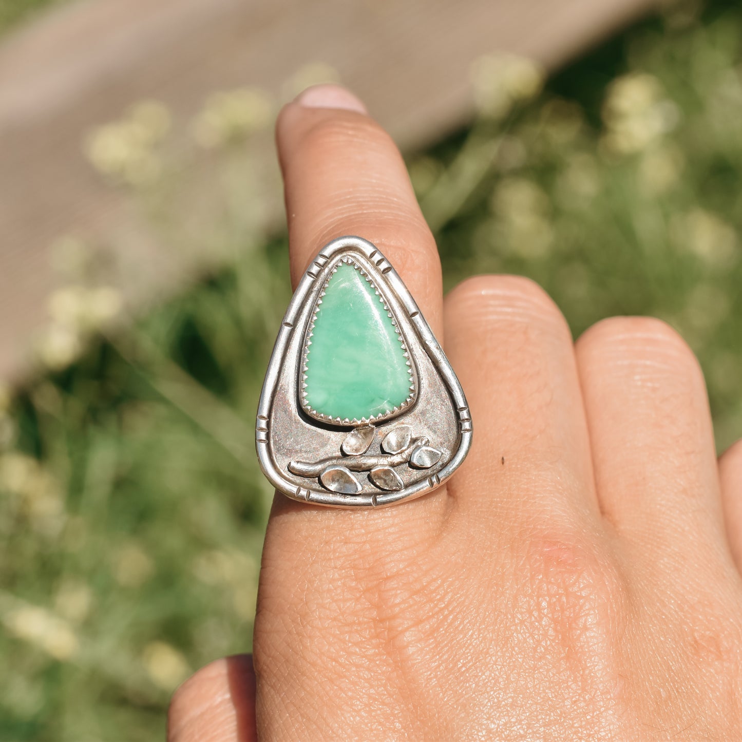 Variscite Pick Ring