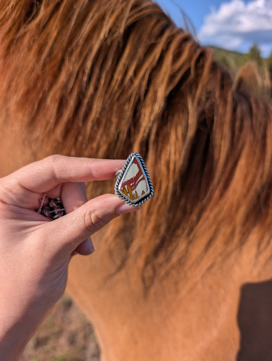 Owyhee Desert Band Ring