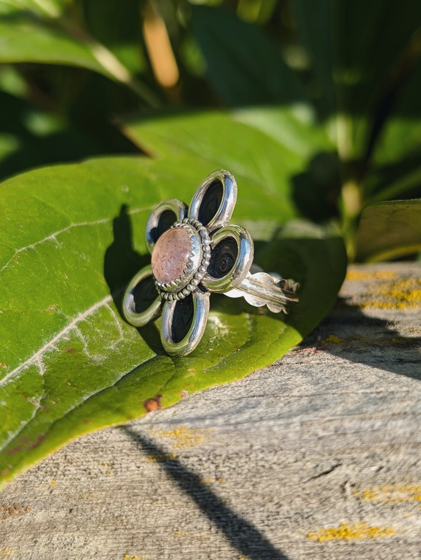 Strawberry Daisy Ring