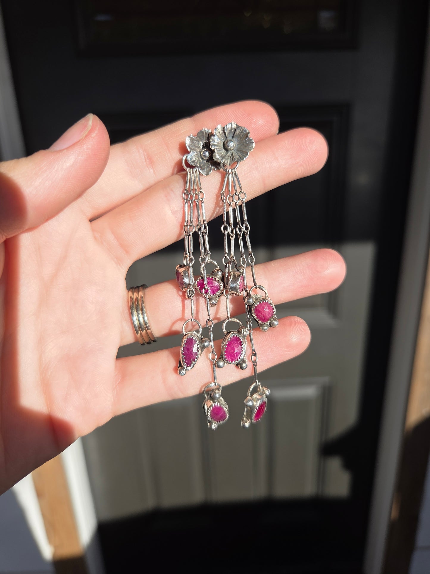 Cowgirl Floral Earrings
