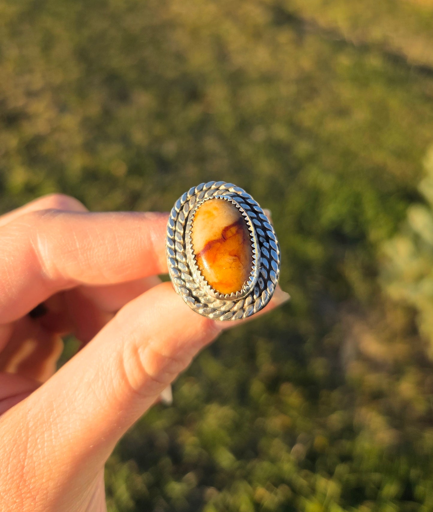 Sweater Picture Jasper Ring