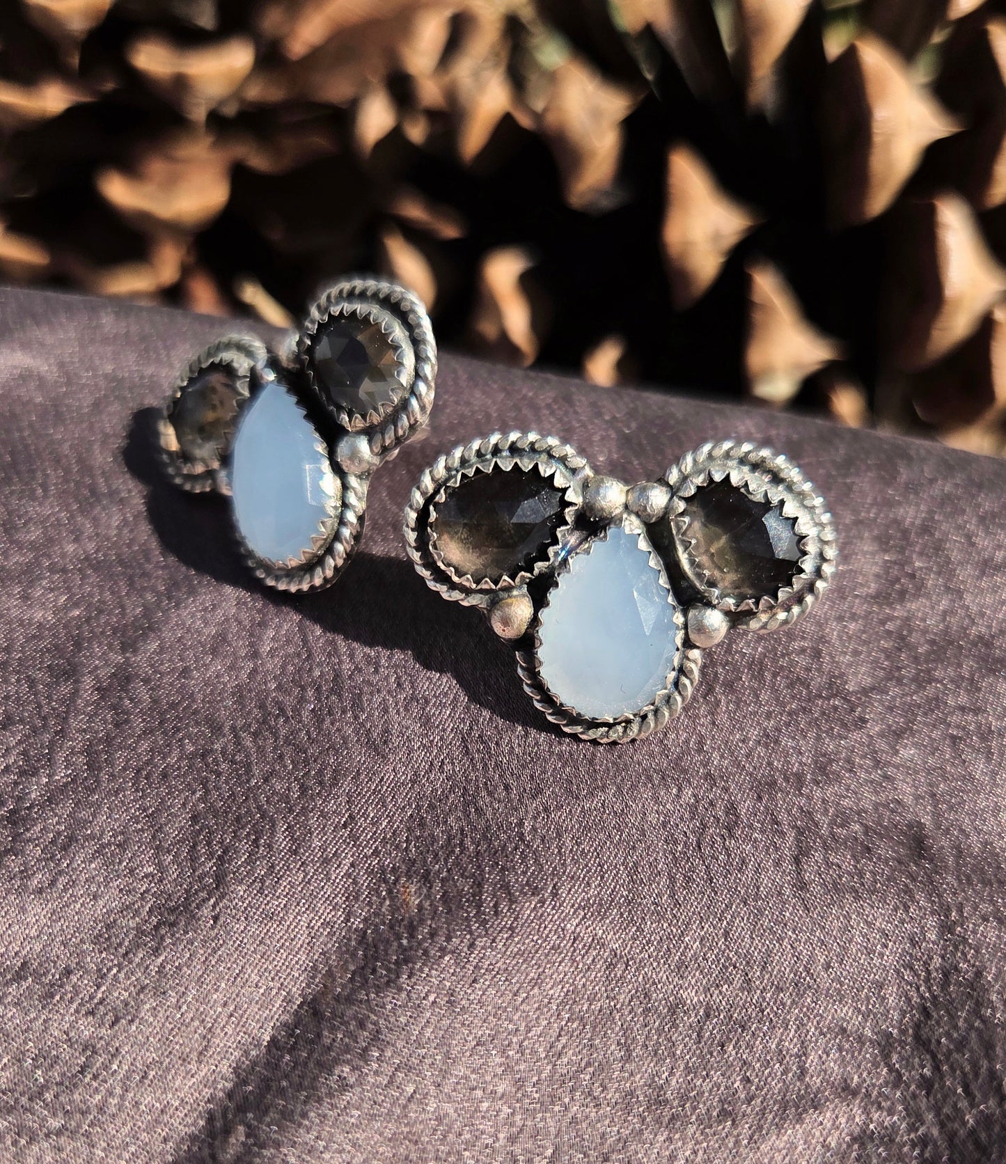 Contrast Earrings