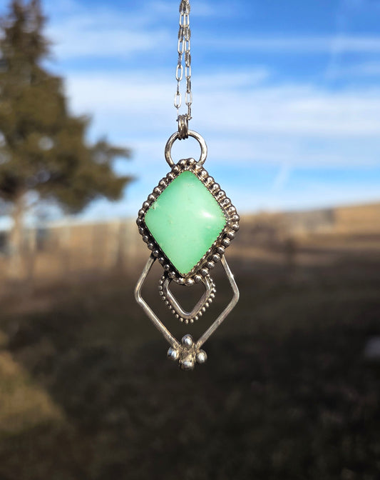 Diamonds and Color Necklace
