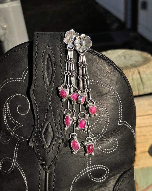 Cowgirl Floral Earrings