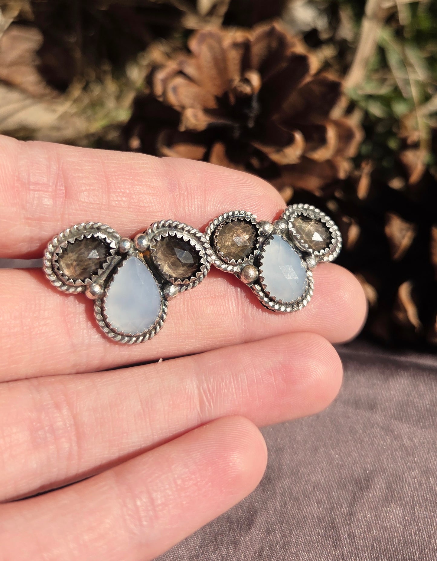 Contrast Earrings