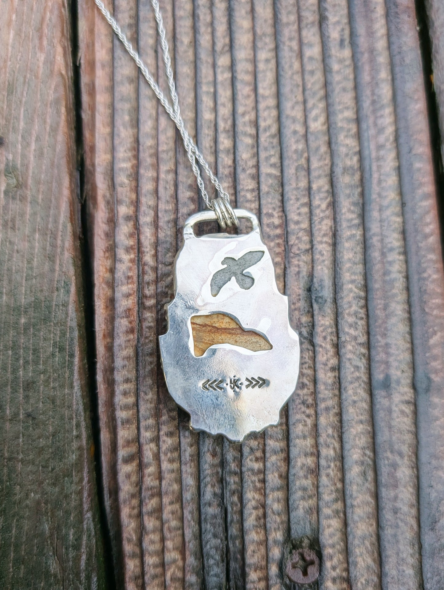 Chicken Track Pendant