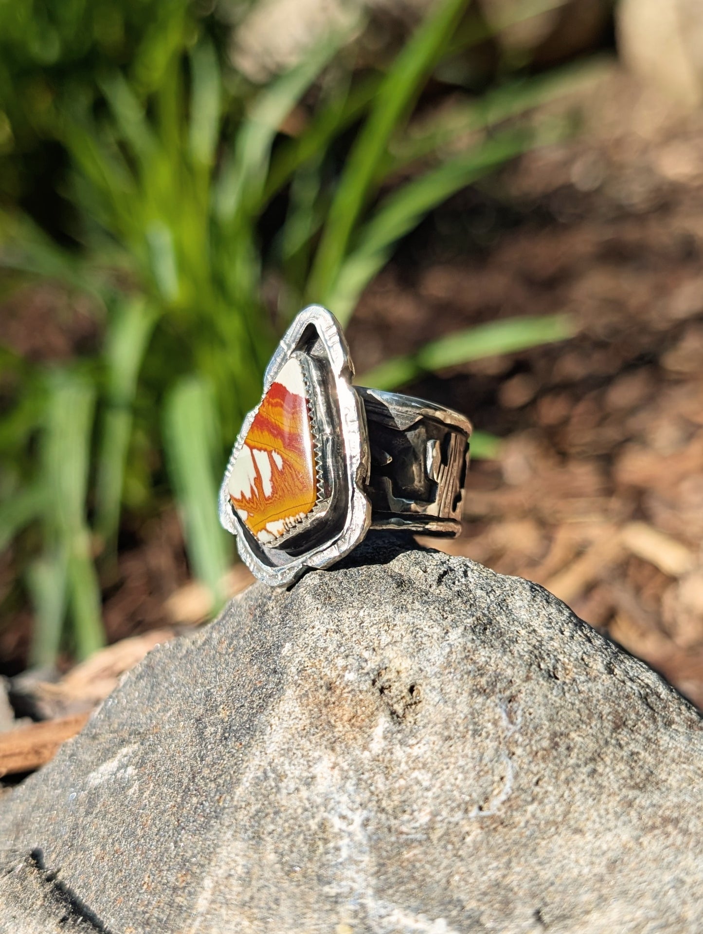 Owyhee Shadow Desert Band Ring