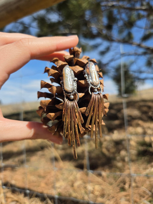 Mixed Pearls Earrings