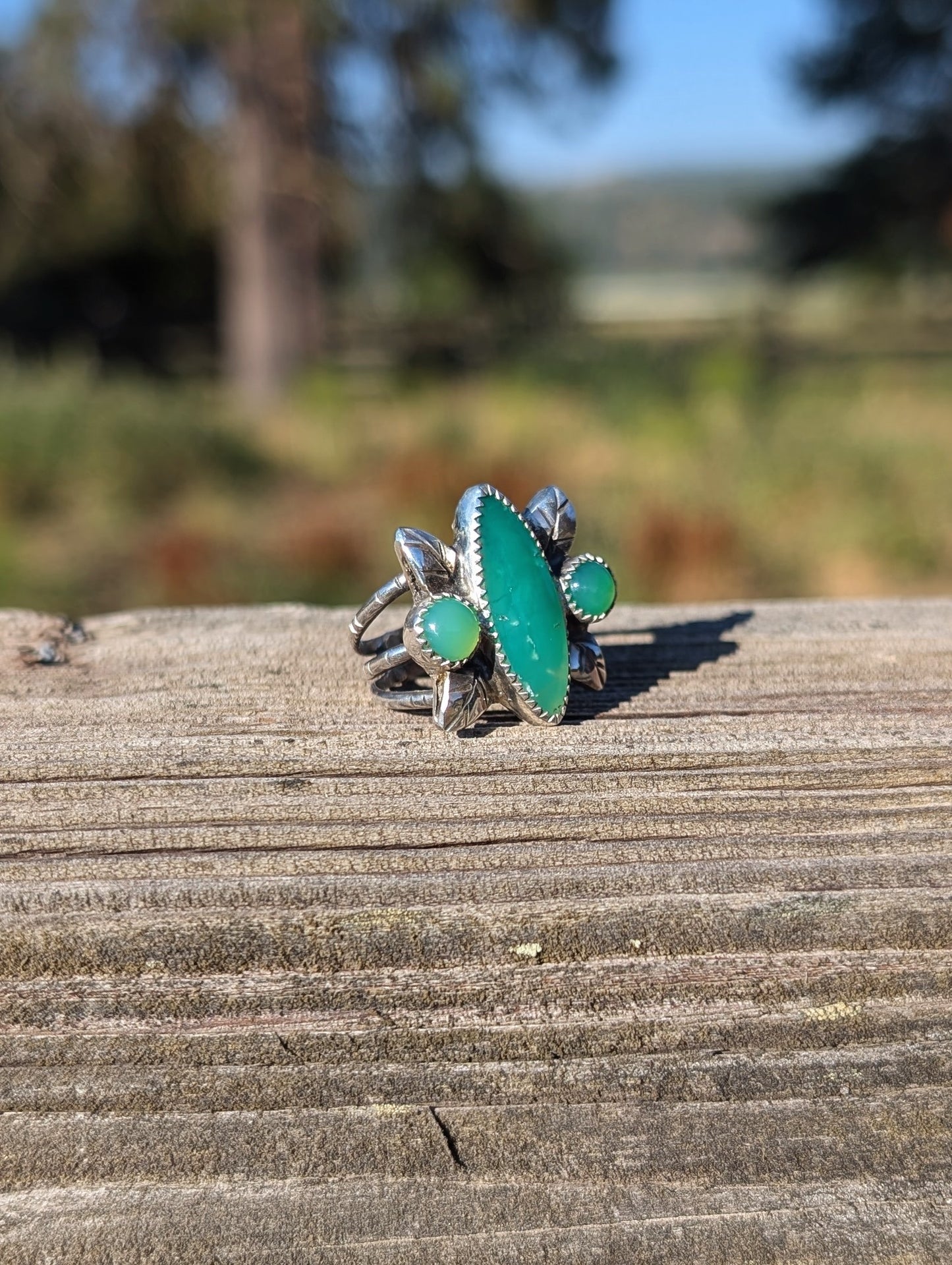 Chrysoprase Fae Ring