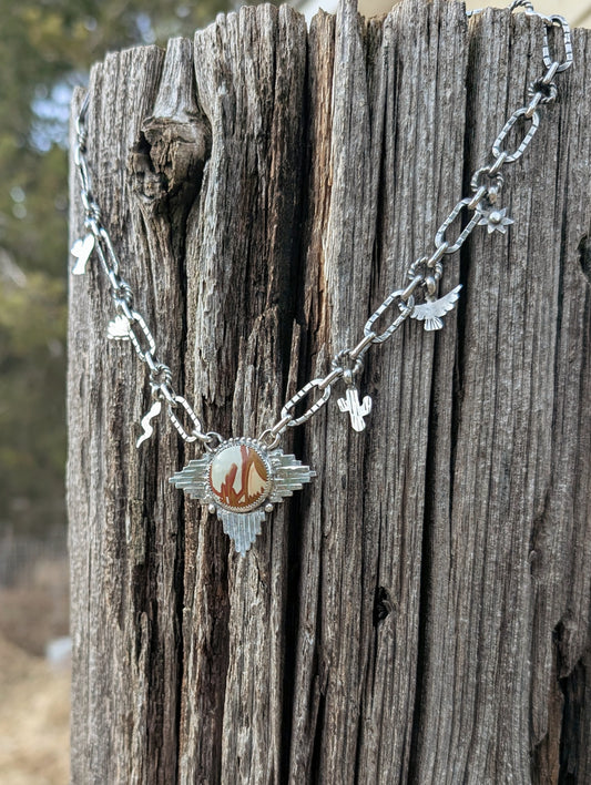 Owyhee Desert Charm Necklace