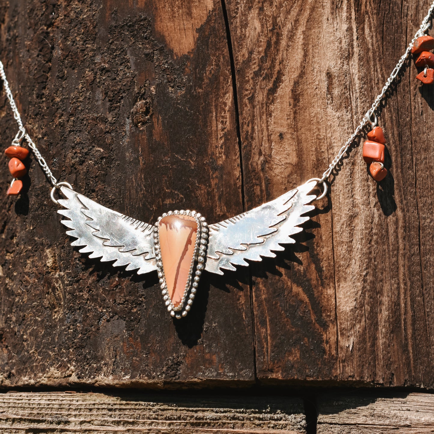 Red Falcon Necklace